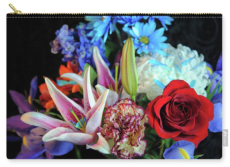 Raw Flowers 21 - Zip Pouch