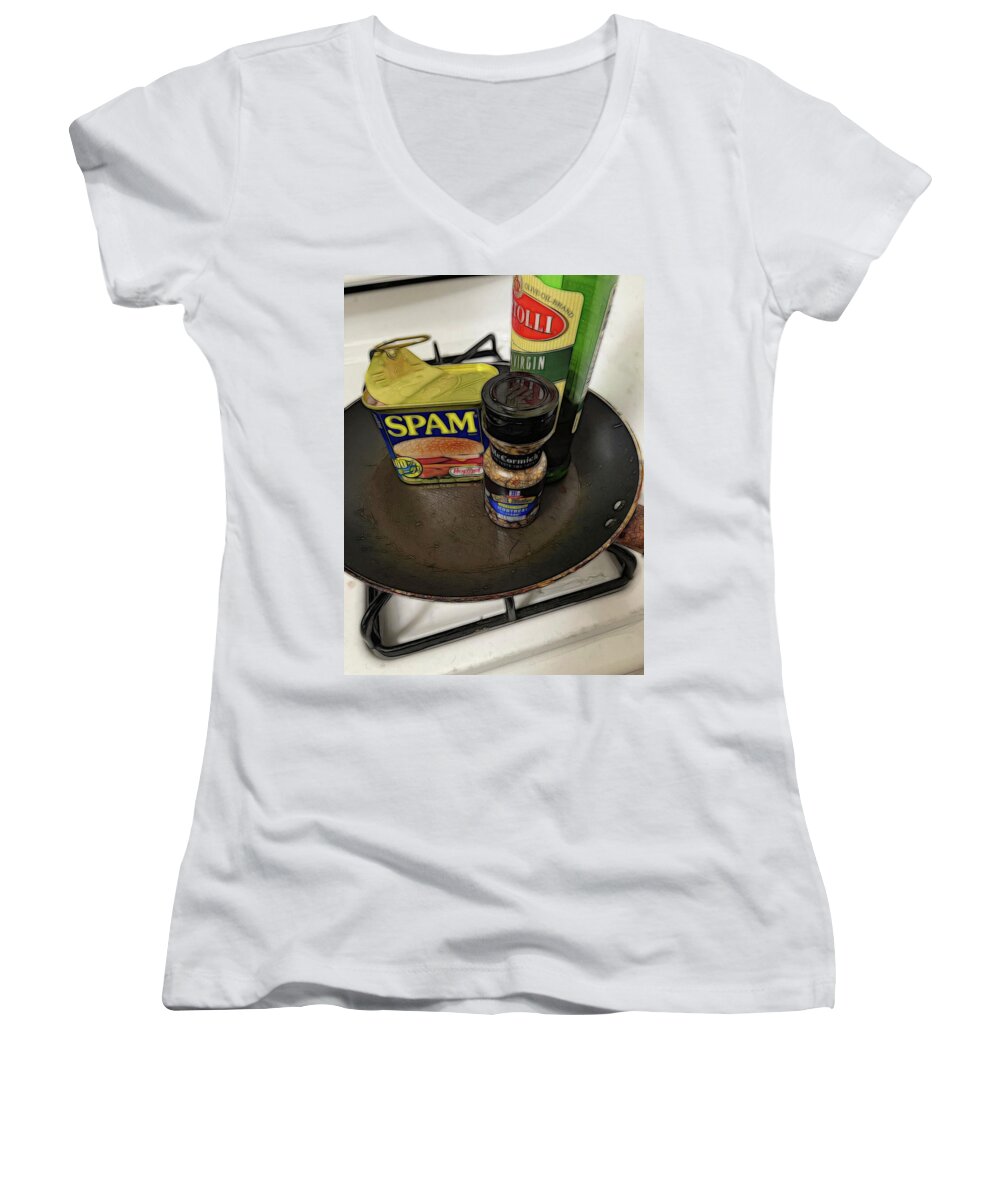 Spamalot - Women's V-Neck