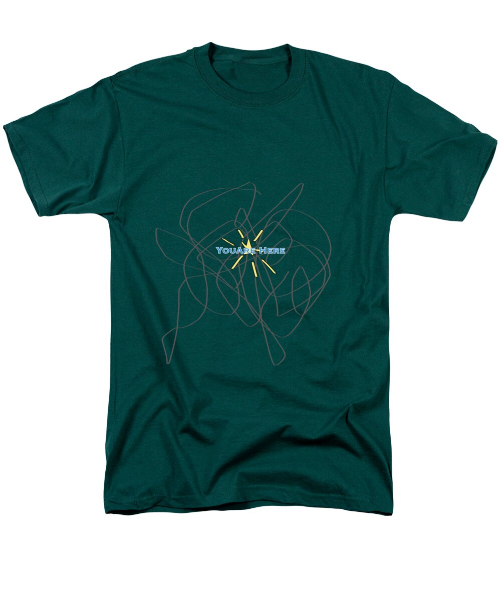 String Theory Humor - Men's T-Shirt  (Regular Fit)