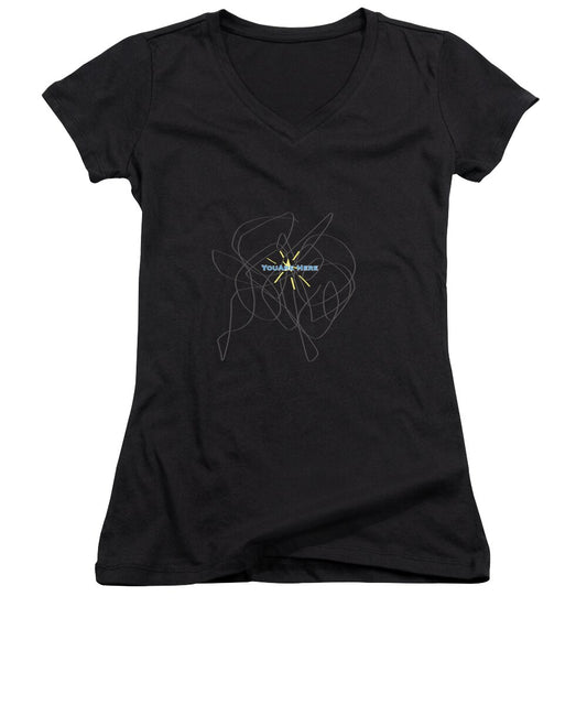 String Theory Humor - Women's V-Neck