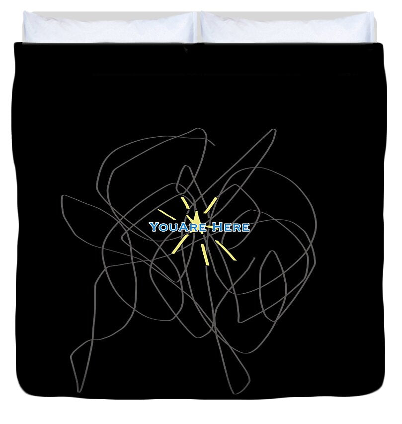 String Theory Humor - Duvet Cover