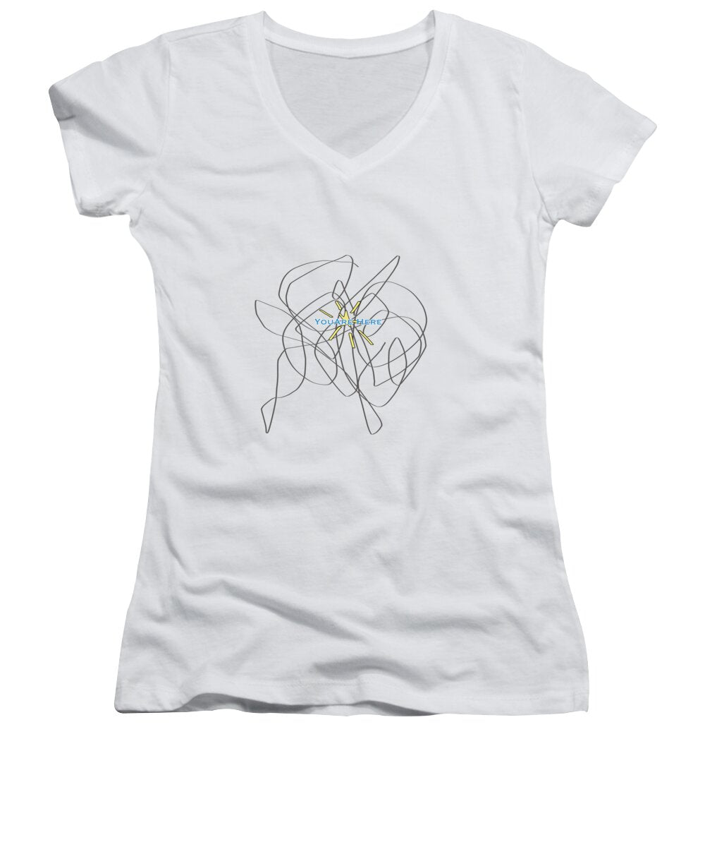 String Theory Humor - Women's V-Neck