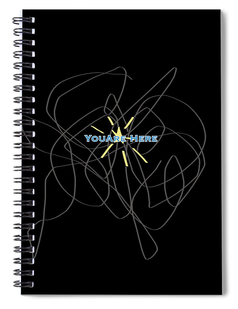 String Theory Humor - Spiral Notebook