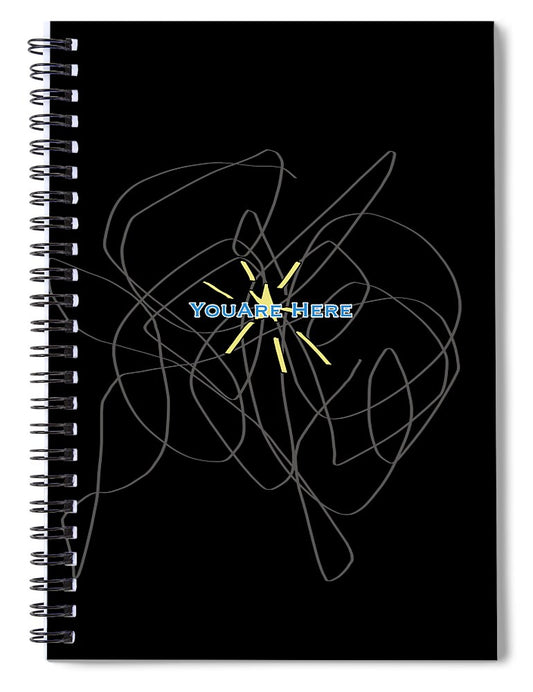 String Theory Humor - Spiral Notebook