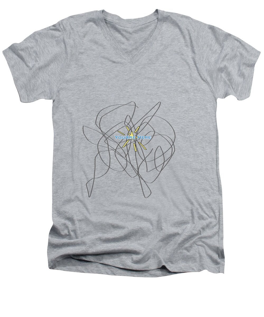 String Theory Humor - Men's V-Neck T-Shirt