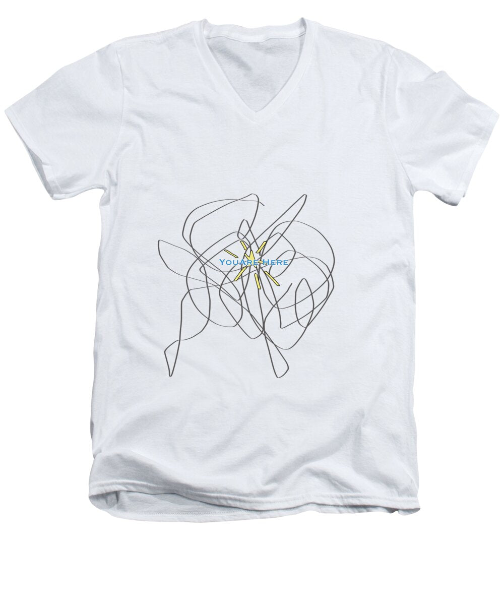 String Theory Humor - Men's V-Neck T-Shirt