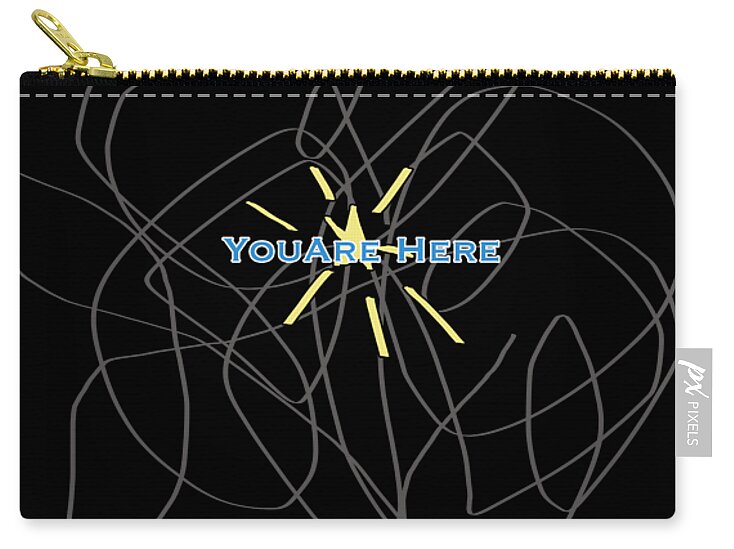 String Theory Humor - Zip Pouch