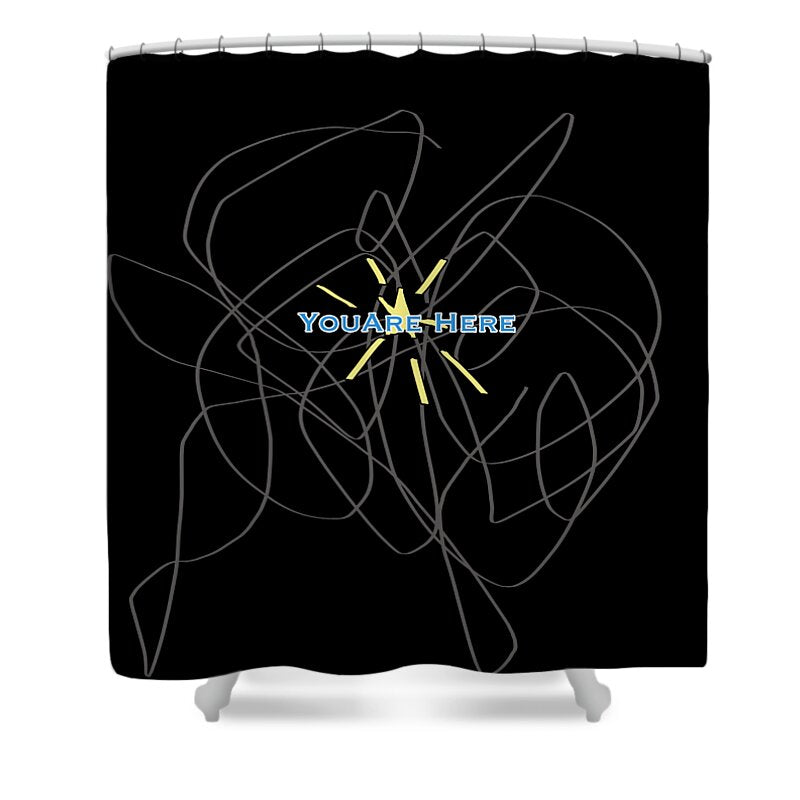 String Theory Humor - Shower Curtain