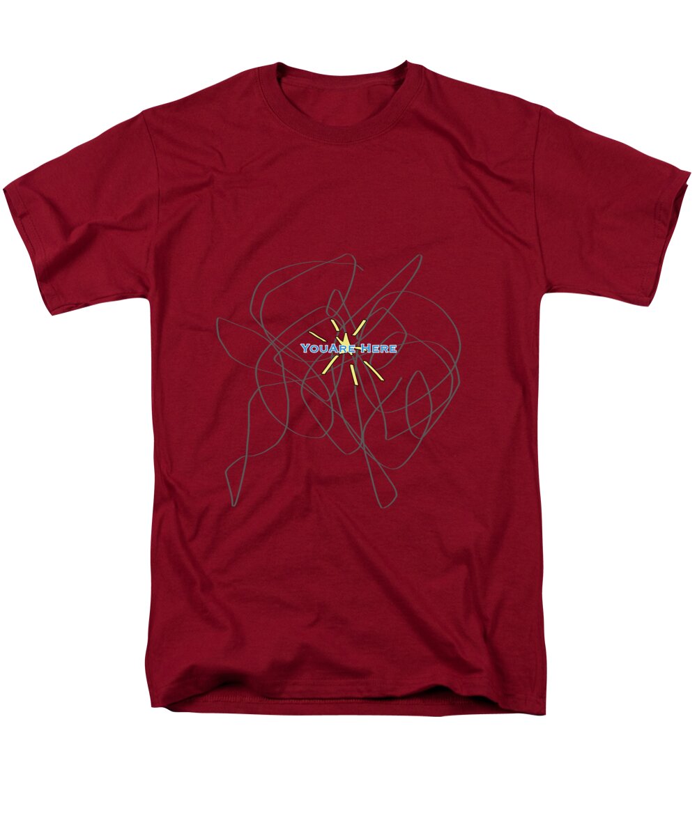 String Theory Humor - Men's T-Shirt  (Regular Fit)