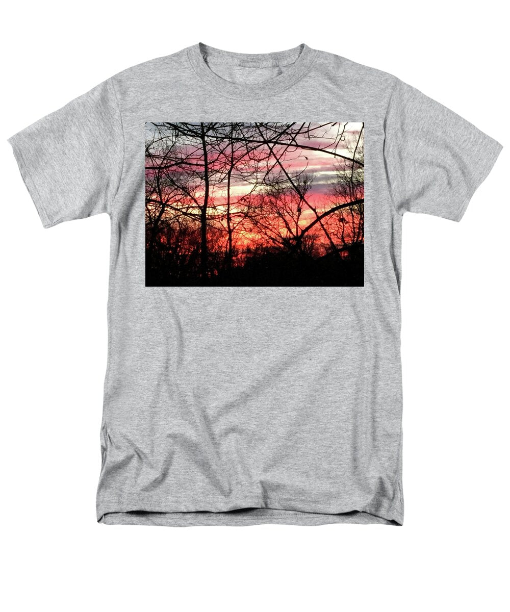 Sunset Through The Trees 2 - Men's T-Shirt  (Regular Fit)