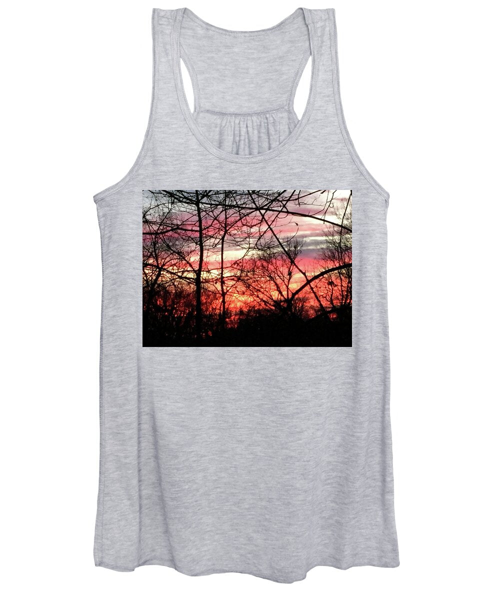 Sunset Through The Trees 2 - Women's Tank Top