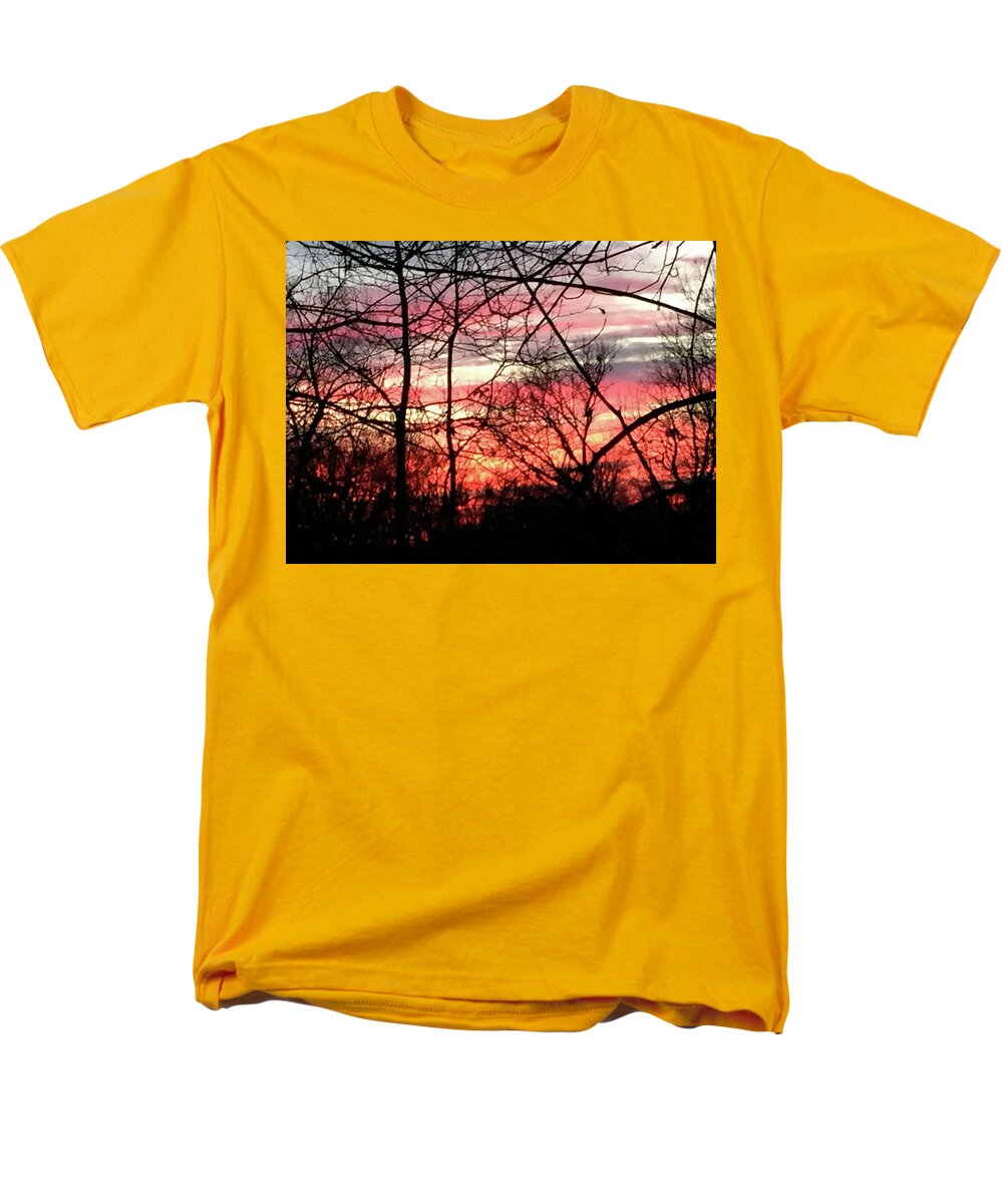 Sunset Through The Trees 2 - Men's T-Shirt  (Regular Fit)