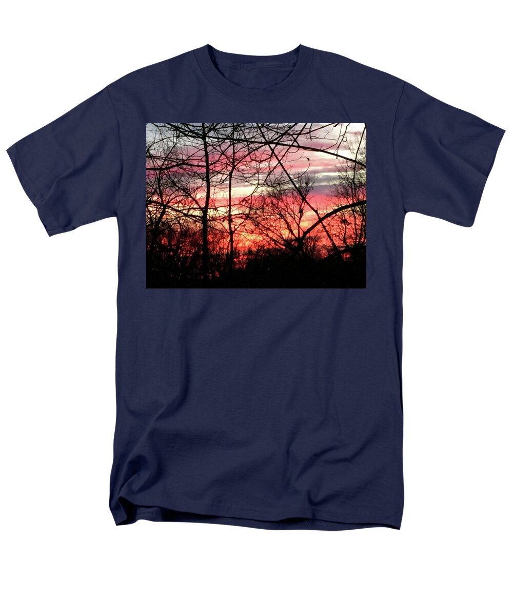 Sunset Through The Trees 2 - Men's T-Shirt  (Regular Fit)