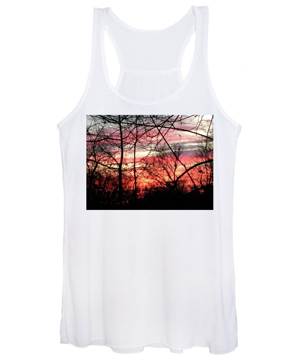 Sunset Through The Trees 2 - Women's Tank Top