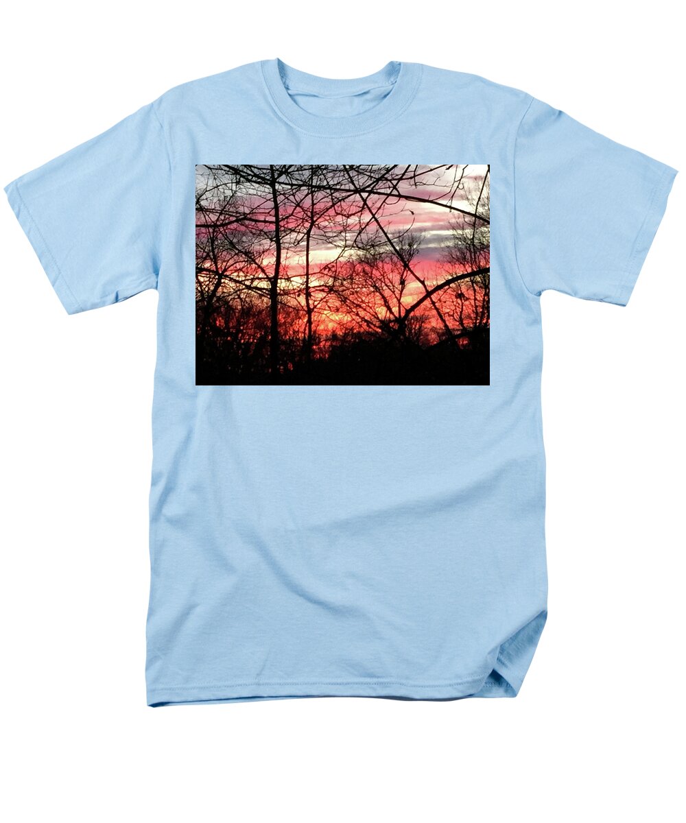 Sunset Through The Trees 2 - Men's T-Shirt  (Regular Fit)