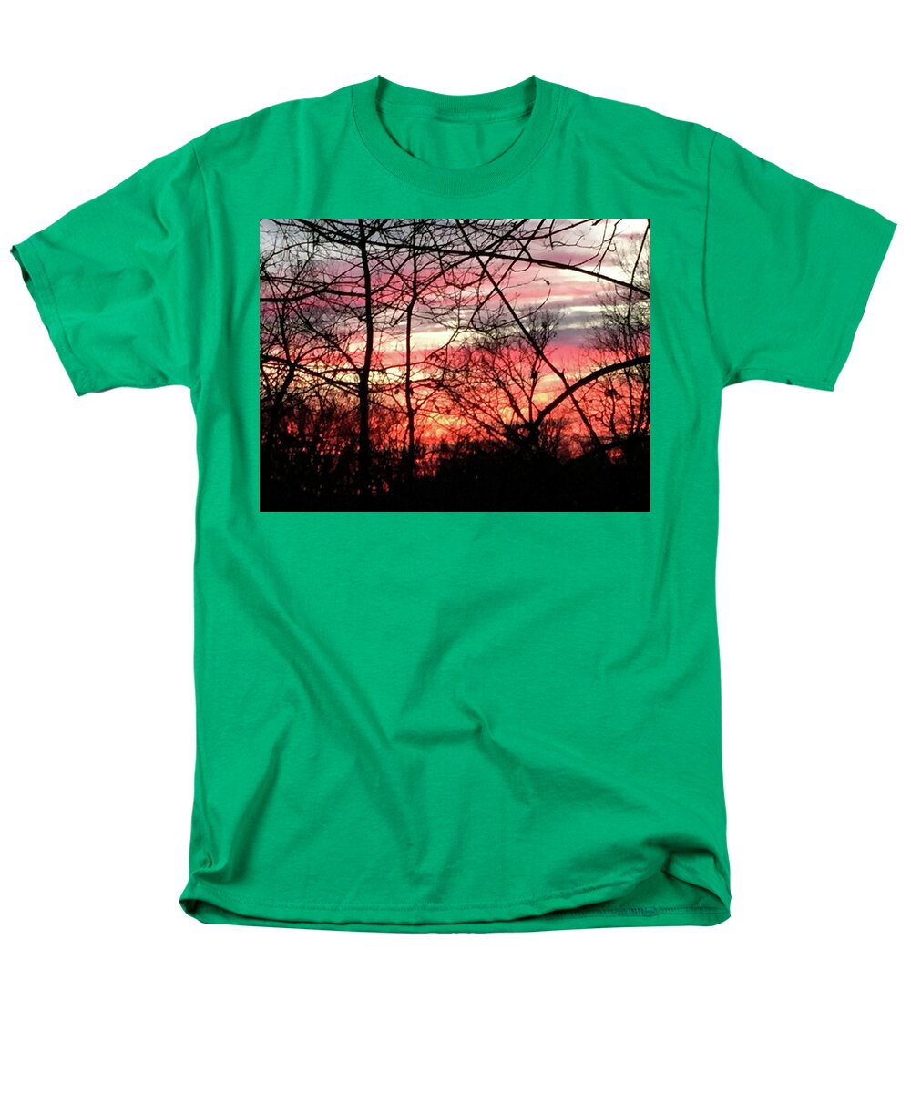 Sunset Through The Trees 2 - Men's T-Shirt  (Regular Fit)