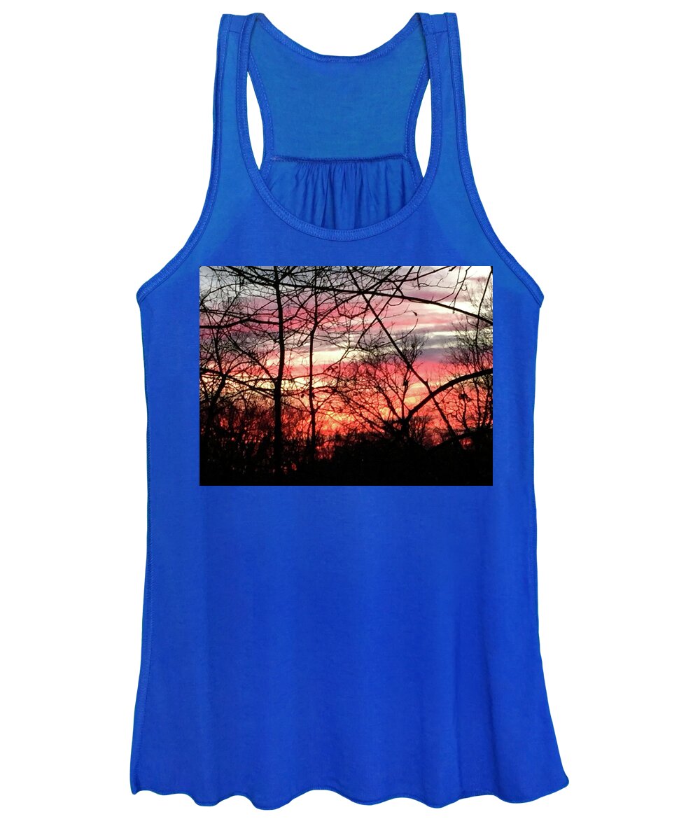 Sunset Through The Trees 2 - Women's Tank Top