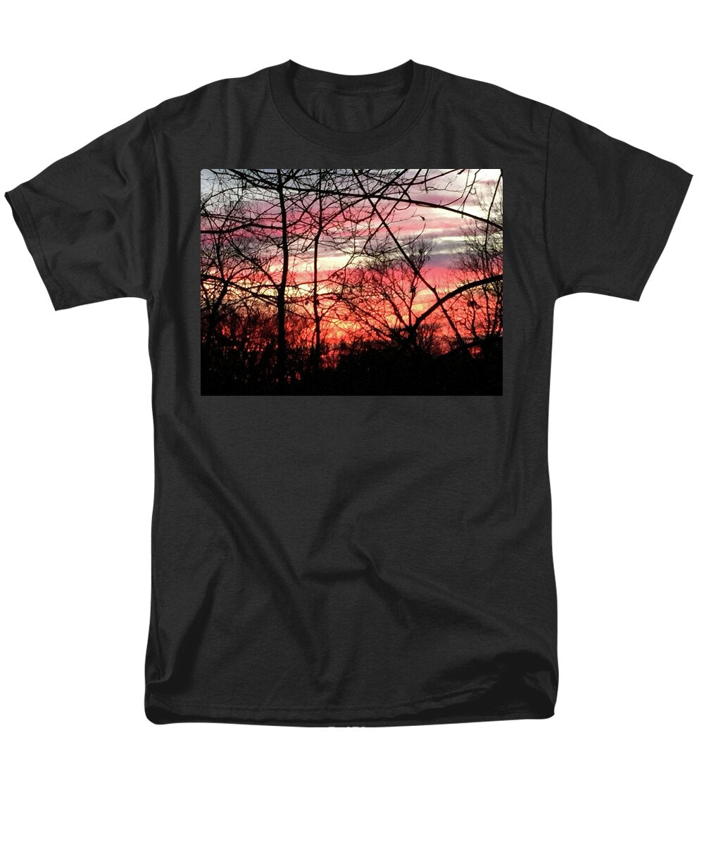 Sunset Through The Trees 2 - Men's T-Shirt  (Regular Fit)