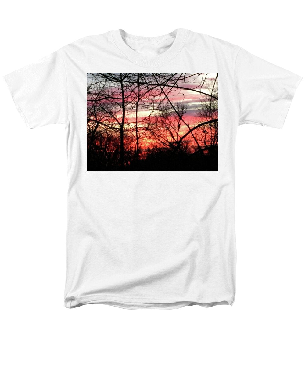 Sunset Through The Trees 2 - Men's T-Shirt  (Regular Fit)