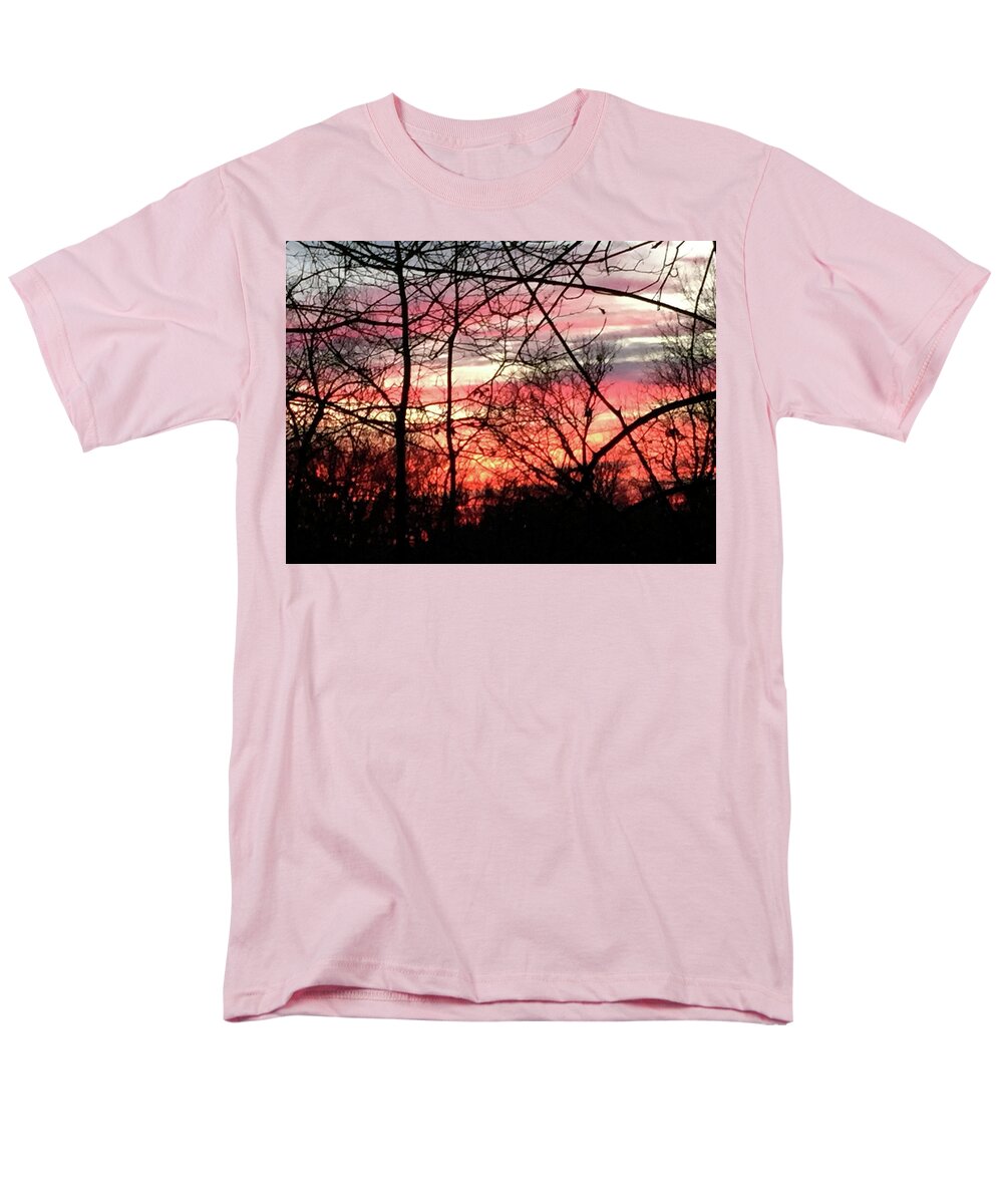 Sunset Through The Trees 2 - Men's T-Shirt  (Regular Fit)