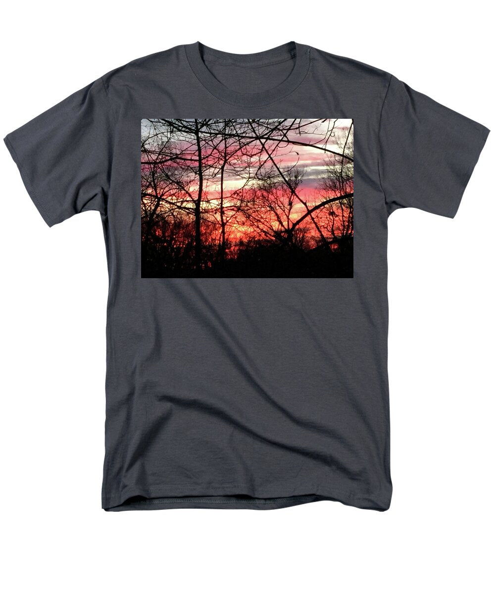 Sunset Through The Trees 2 - Men's T-Shirt  (Regular Fit)