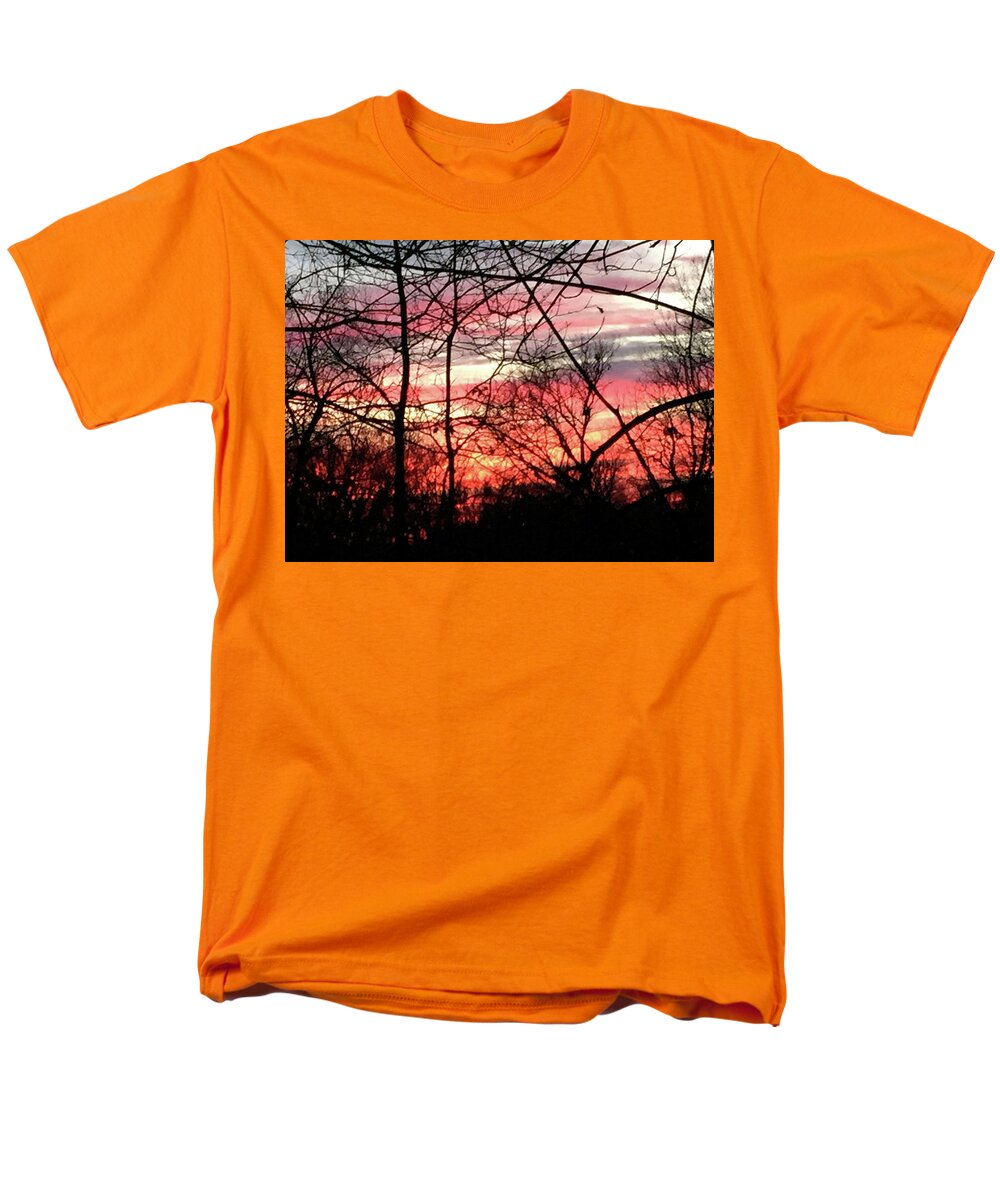 Sunset Through The Trees 2 - Men's T-Shirt  (Regular Fit)