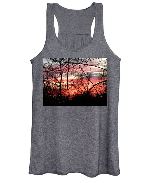 Sunset Through The Trees 2 - Women's Tank Top