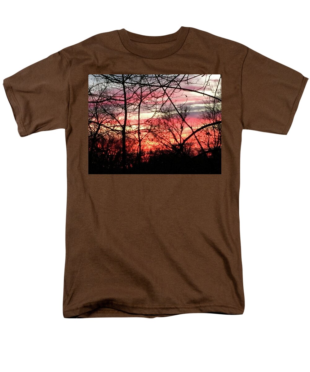 Sunset Through The Trees 2 - Men's T-Shirt  (Regular Fit)