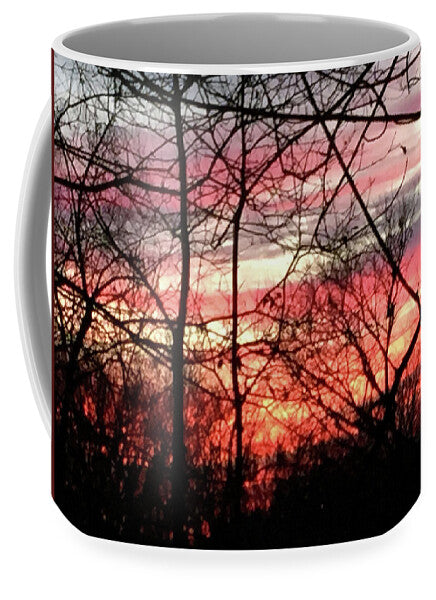 Sunset Through The Trees 2 - Mug