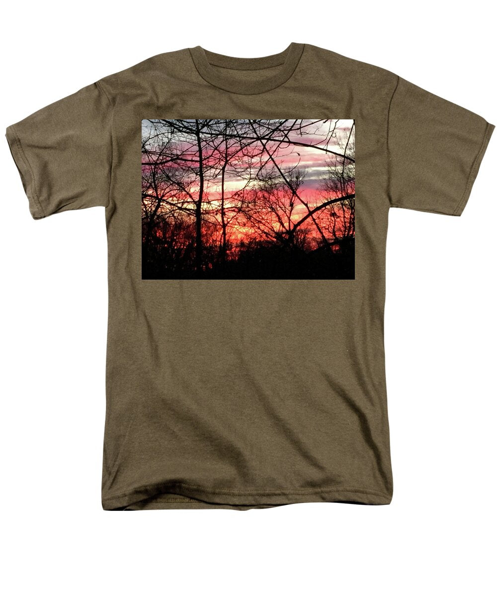 Sunset Through The Trees 2 - Men's T-Shirt  (Regular Fit)