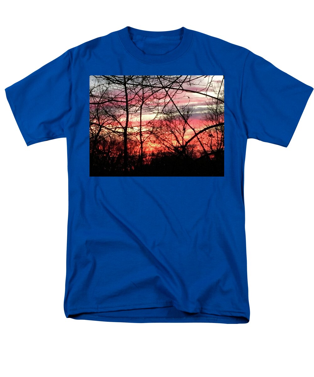 Sunset Through The Trees 2 - Men's T-Shirt  (Regular Fit)