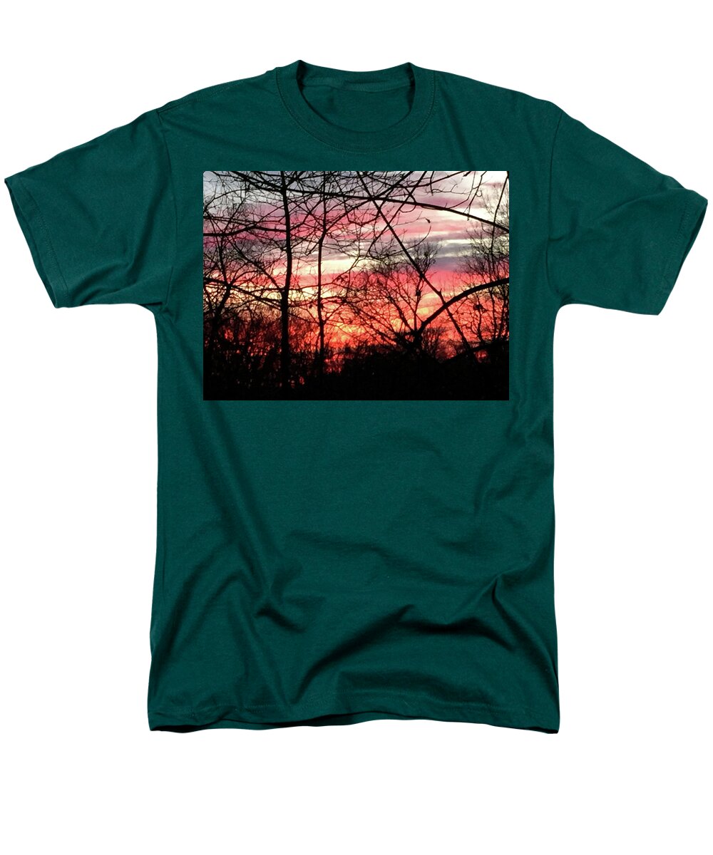 Sunset Through The Trees 2 - Men's T-Shirt  (Regular Fit)