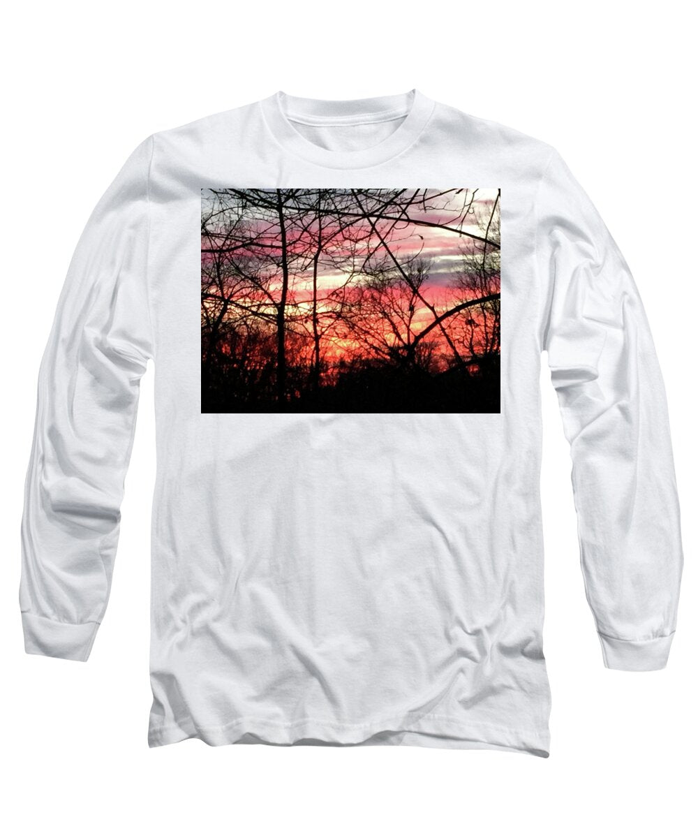 Sunset Through The Trees 2 - Long Sleeve T-Shirt