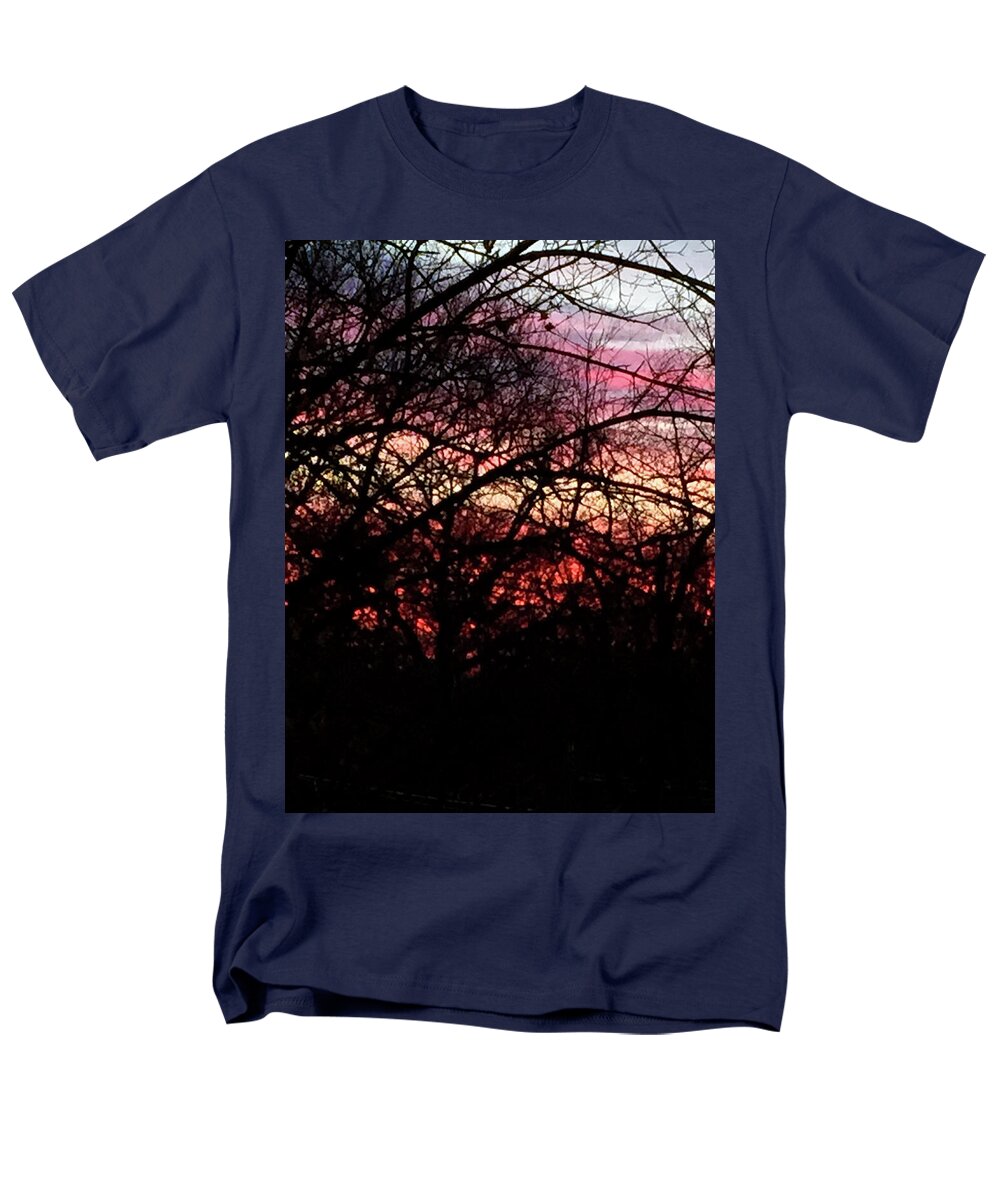 Sunset Through The Trees - Men's T-Shirt  (Regular Fit)