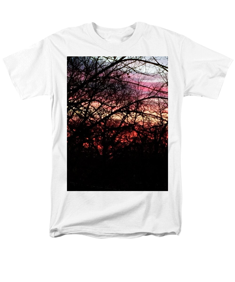 Sunset Through The Trees - Men's T-Shirt  (Regular Fit)