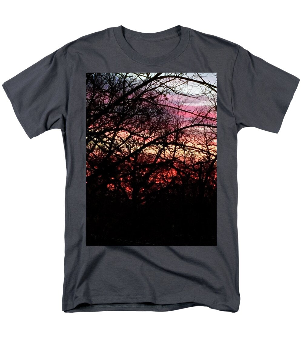 Sunset Through The Trees - Men's T-Shirt  (Regular Fit)