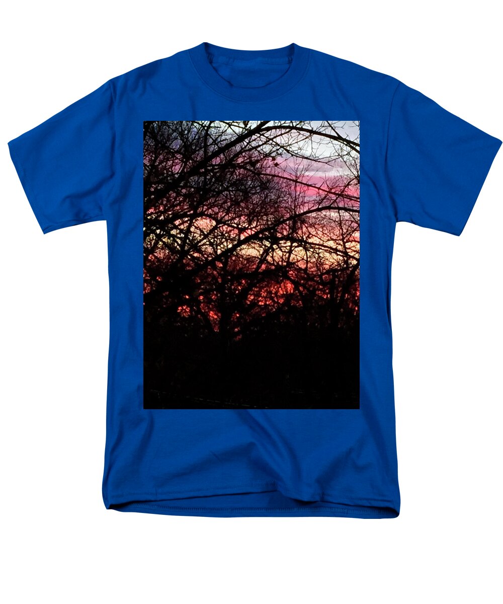 Sunset Through The Trees - Men's T-Shirt  (Regular Fit)