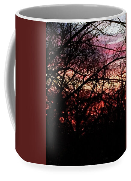 Sunset Through The Trees - Mug