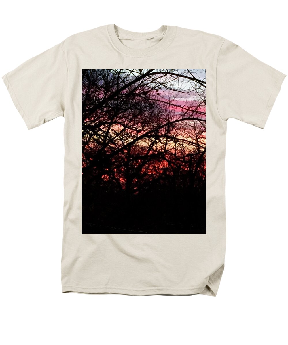 Sunset Through The Trees - Men's T-Shirt  (Regular Fit)