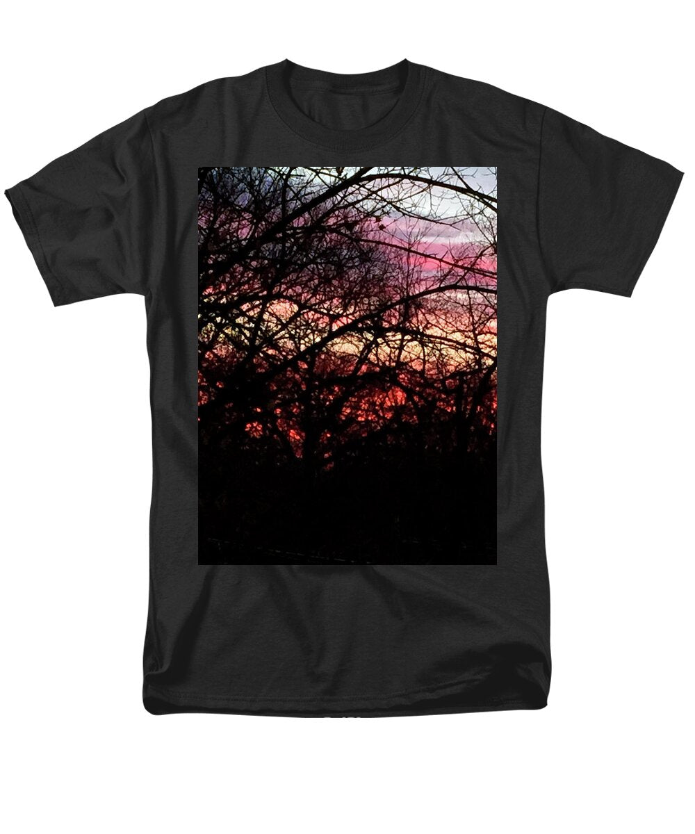 Sunset Through The Trees - Men's T-Shirt  (Regular Fit)