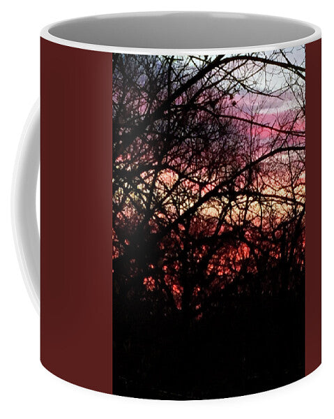 Sunset Through The Trees - Mug