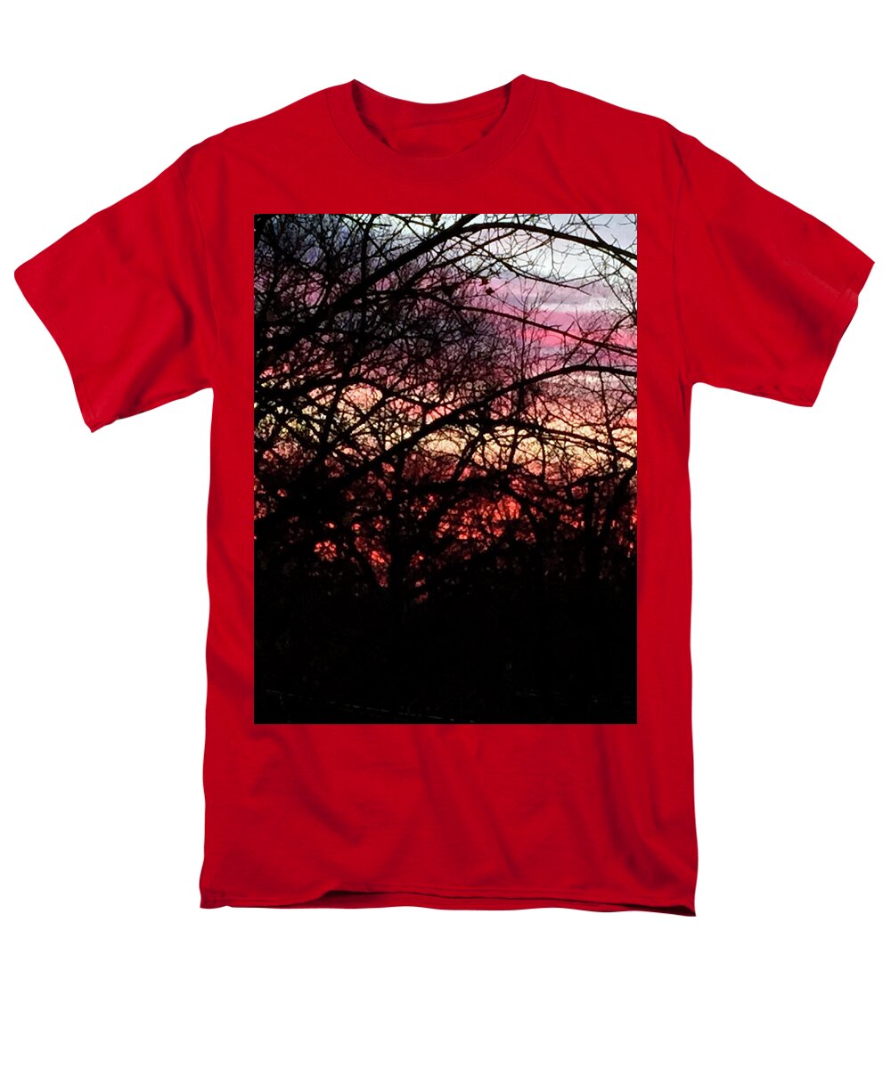 Sunset Through The Trees - Men's T-Shirt  (Regular Fit)