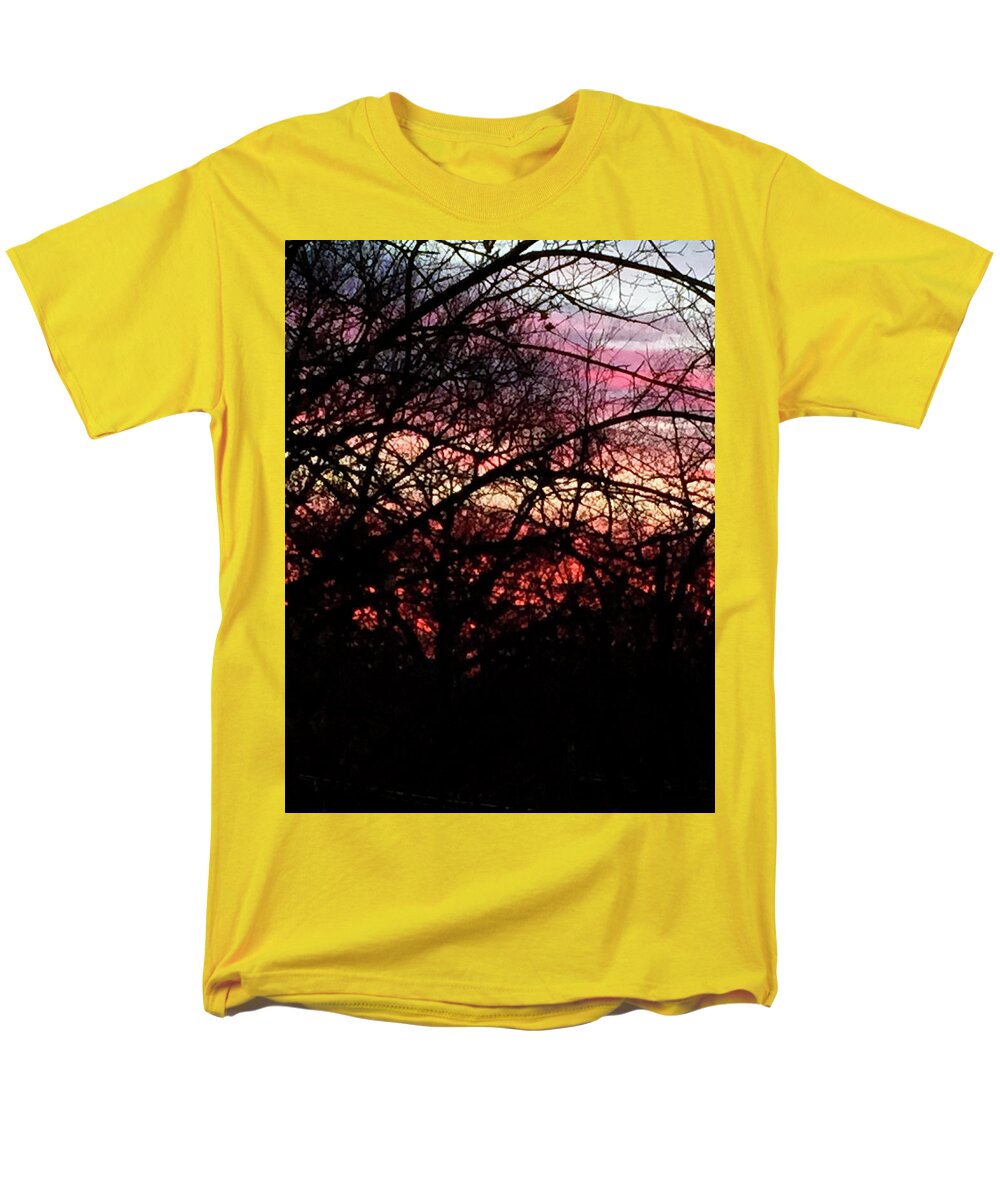 Sunset Through The Trees - Men's T-Shirt  (Regular Fit)