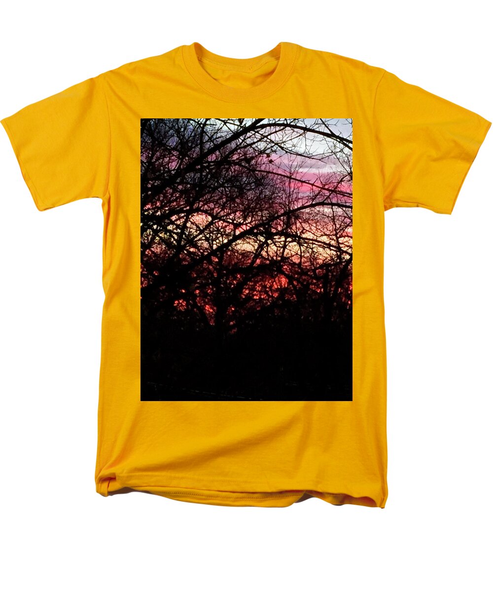 Sunset Through The Trees - Men's T-Shirt  (Regular Fit)