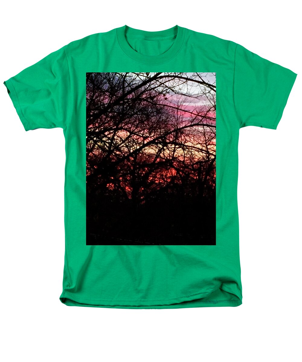 Sunset Through The Trees - Men's T-Shirt  (Regular Fit)