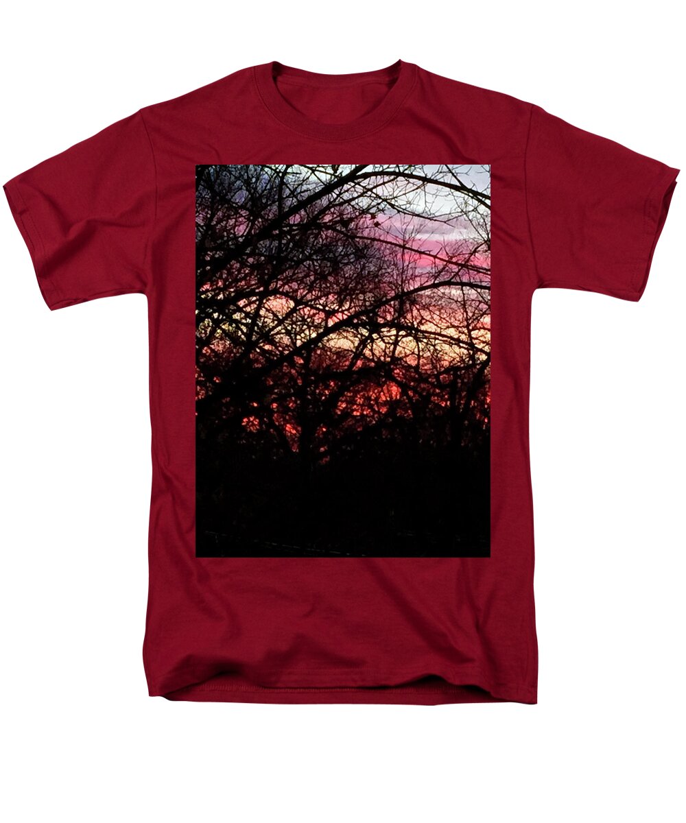 Sunset Through The Trees - Men's T-Shirt  (Regular Fit)