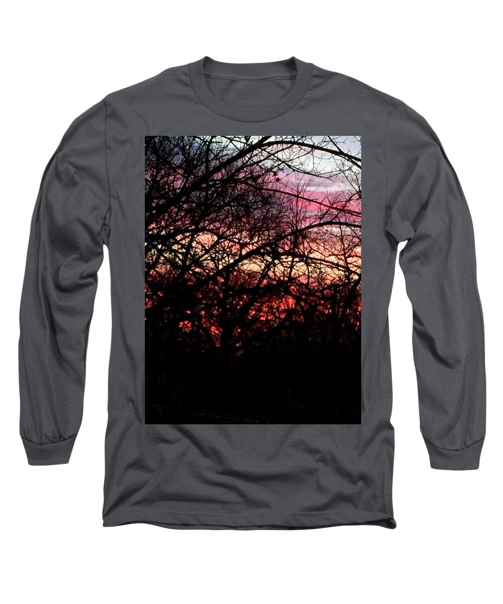 Sunset Through The Trees - Long Sleeve T-Shirt