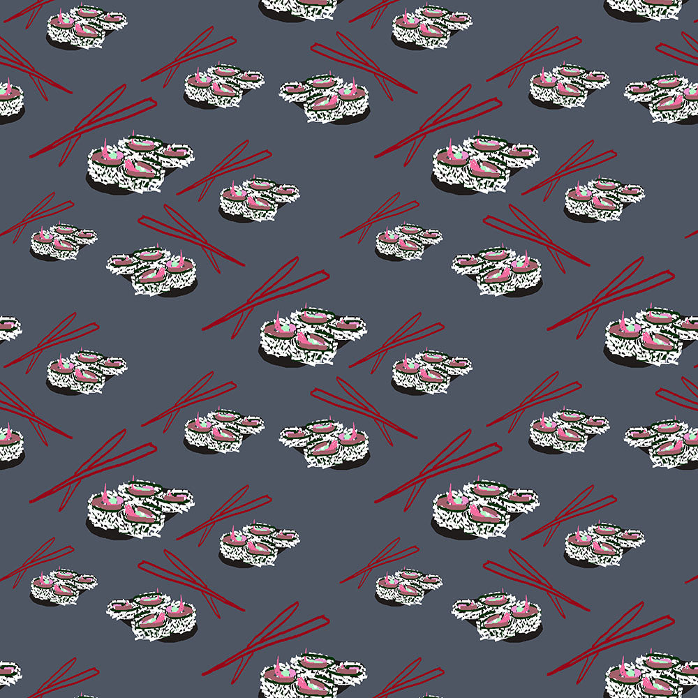 Sushi Pattern Digital Image Download