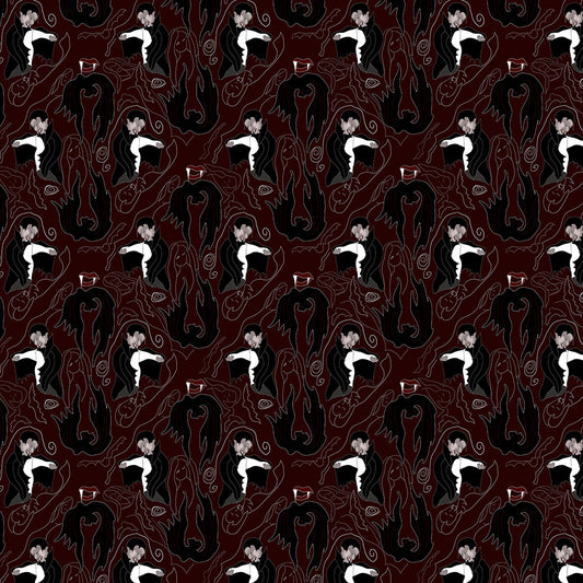 Vampire Pattern Digital Image Download