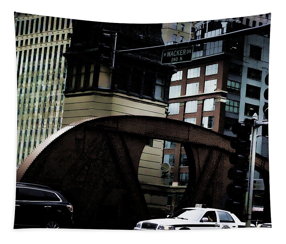 Wacker Drive Chicago - Tapestry